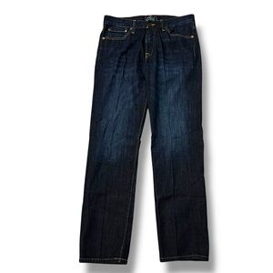 Lucky Brand Jeans 221 original straight 5pocket 100% cotton dark wash Mens 32x32